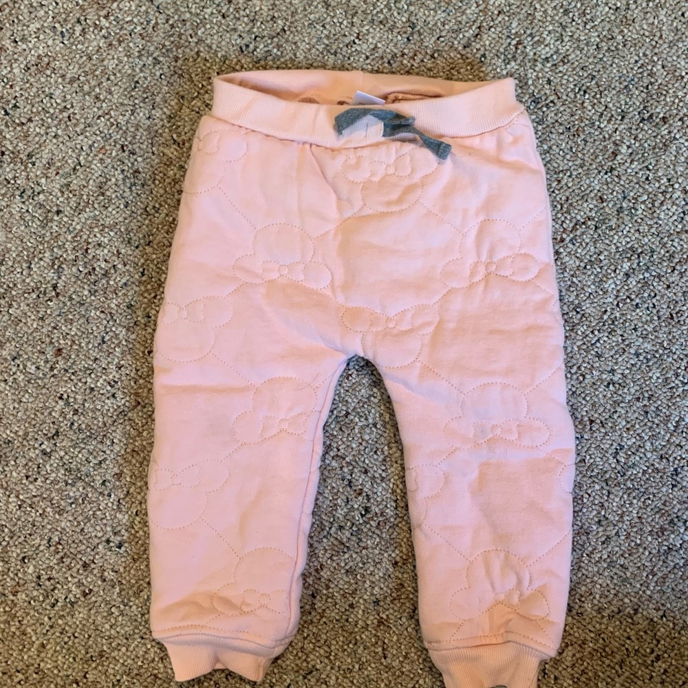 NWOT Disney baby quilted hoodie and pant set.